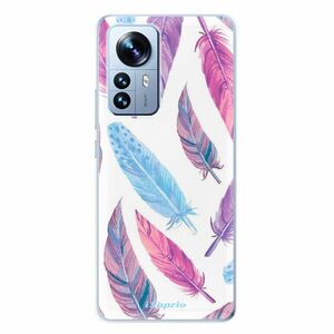 Odolné silikonové pouzdro iSaprio - Feather Pattern 10 - Xiaomi 12 Pro obraz