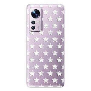 Odolné silikonové pouzdro iSaprio - Stars Pattern - white - Xiaomi 12 / 12X obraz