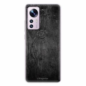 Odolné silikonové pouzdro iSaprio - Black Wood 13 - Xiaomi 12 / 12X obraz