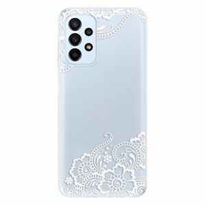 Odolné silikonové pouzdro iSaprio - White Lace 02 - Samsung Galaxy A23 / A23 5G obraz