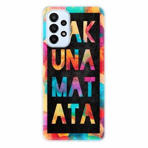 Odolné silikonové pouzdro iSaprio - Hakuna Matata 01 - Samsung Galaxy A23 / A23 5G obraz