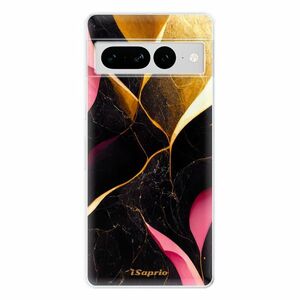 Odolné silikonové pouzdro iSaprio - Gold Pink Marble - Google Pixel 7 Pro 5G obraz