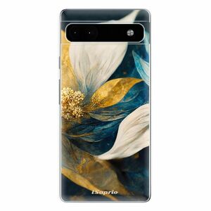 Odolné silikonové pouzdro iSaprio - Gold Petals - Google Pixel 6a 5G obraz