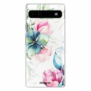 Odolné silikonové pouzdro iSaprio - Flower Art 01 - Google Pixel 6a 5G obraz