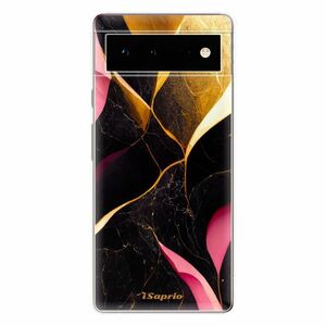 Odolné silikonové pouzdro iSaprio - Gold Pink Marble - Google Pixel 6 5G obraz