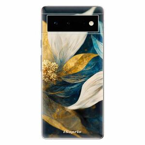 Odolné silikonové pouzdro iSaprio - Gold Petals - Google Pixel 6 5G obraz