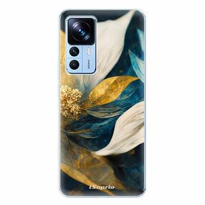 Odolné silikonové pouzdro iSaprio - Gold Petals - Xiaomi 12T / 12T Pro obraz