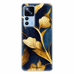 Odolné silikonové pouzdro iSaprio - Gold Leaves - Xiaomi 12T / 12T Pro obraz