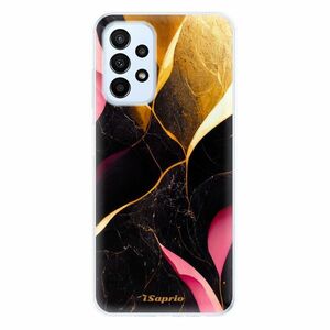 Odolné silikonové pouzdro iSaprio - Gold Pink Marble - Samsung Galaxy A23 / A23 5G obraz