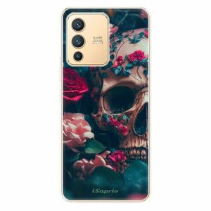 Odolné silikonové pouzdro iSaprio - Skull in Roses - Vivo V23 5G obraz