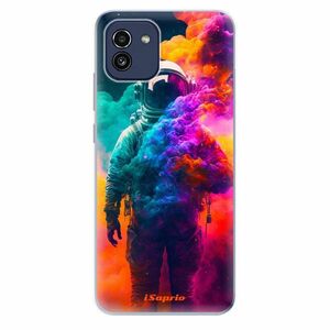 Odolné silikonové pouzdro iSaprio - Astronaut in Colors - Samsung Galaxy A03 obraz