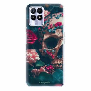 Odolné silikonové pouzdro iSaprio - Skull in Roses - Realme 8i obraz