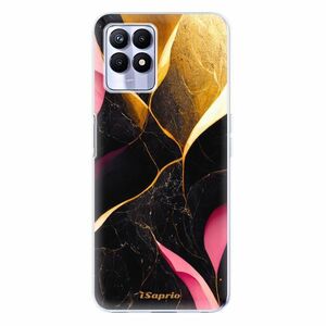 Odolné silikonové pouzdro iSaprio - Gold Pink Marble - Realme 8i obraz