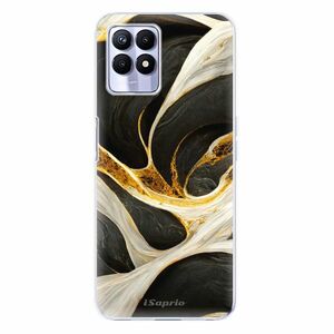 Odolné silikonové pouzdro iSaprio - Black and Gold - Realme 8i obraz