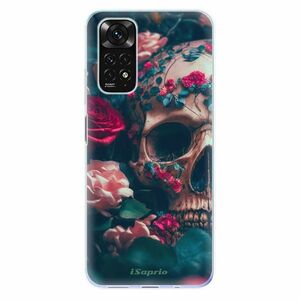 Odolné silikonové pouzdro iSaprio - Skull in Roses - Xiaomi Redmi Note 11 / Note 11S obraz