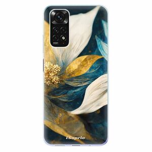 Odolné silikonové pouzdro iSaprio - Gold Petals - Xiaomi Redmi Note 11 / Note 11S obraz