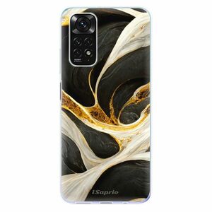 Odolné silikonové pouzdro iSaprio - Black and Gold - Xiaomi Redmi Note 11 / Note 11S obraz