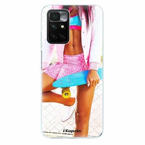 Odolné silikonové pouzdro iSaprio - Skate girl 01 - Xiaomi Redmi 10 obraz