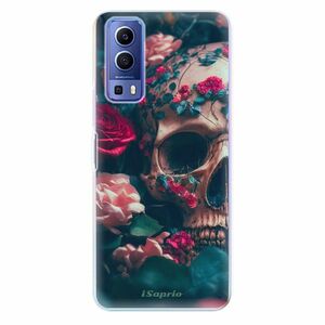 Odolné silikonové pouzdro iSaprio - Skull in Roses - Vivo Y72 5G obraz