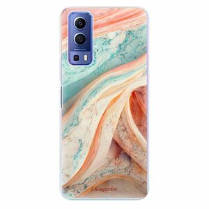 Odolné silikonové pouzdro iSaprio - Orange and Blue - Vivo Y72 5G obraz