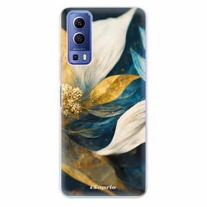 Odolné silikonové pouzdro iSaprio - Gold Petals - Vivo Y72 5G obraz