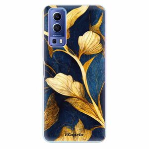 Odolné silikonové pouzdro iSaprio - Gold Leaves - Vivo Y72 5G obraz