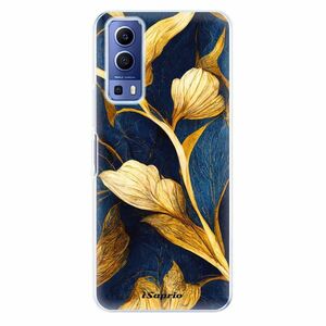 Odolné silikonové pouzdro iSaprio - Gold Leaves - Vivo Y52 5G obraz