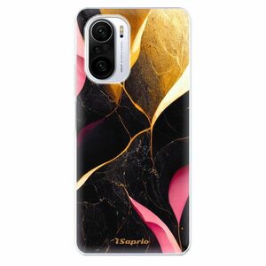 Odolné silikonové pouzdro iSaprio - Gold Pink Marble - Xiaomi Poco F3 obraz