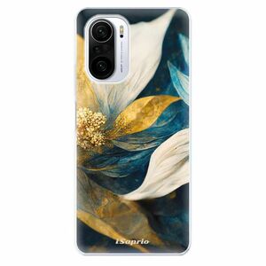 Odolné silikonové pouzdro iSaprio - Gold Petals - Xiaomi Poco F3 obraz