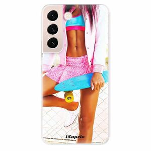 Odolné silikonové pouzdro iSaprio - Skate girl 01 - Samsung Galaxy S22 5G obraz