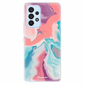 Odolné silikonové pouzdro iSaprio - New Liquid - Samsung Galaxy A73 5G obraz