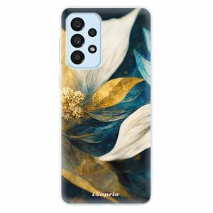 Odolné silikonové pouzdro iSaprio - Gold Petals - Samsung Galaxy A33 5G obraz