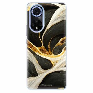 Odolné silikonové pouzdro iSaprio - Black and Gold - Huawei Nova 9 obraz