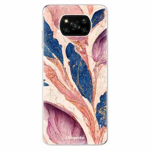 Odolné silikonové pouzdro iSaprio - Purple Leaves - Xiaomi Poco X3 Pro / X3 NFC obraz