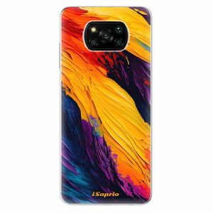 Odolné silikonové pouzdro iSaprio - Orange Paint - Xiaomi Poco X3 Pro / X3 NFC obraz