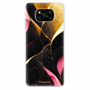 Odolné silikonové pouzdro iSaprio - Gold Pink Marble - Xiaomi Poco X3 Pro / X3 NFC obraz