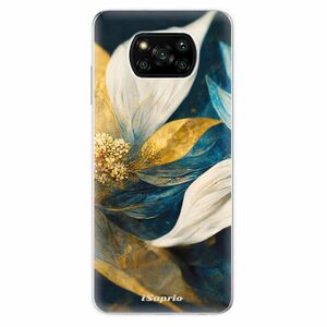 Odolné silikonové pouzdro iSaprio - Gold Petals - Xiaomi Poco X3 Pro / X3 NFC obraz