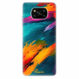 Odolné silikonové pouzdro iSaprio - Blue Paint - Xiaomi Poco X3 Pro / X3 NFC obraz