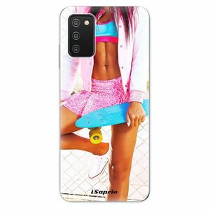 Odolné silikonové pouzdro iSaprio - Skate girl 01 - Samsung Galaxy A03s obraz