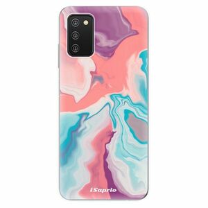 Odolné silikonové pouzdro iSaprio - New Liquid - Samsung Galaxy A03s obraz