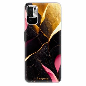 Odolné silikonové pouzdro iSaprio - Gold Pink Marble - Xiaomi Redmi Note 10 5G obraz