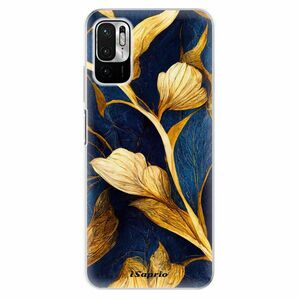 Odolné silikonové pouzdro iSaprio - Gold Leaves - Xiaomi Redmi Note 10 5G obraz