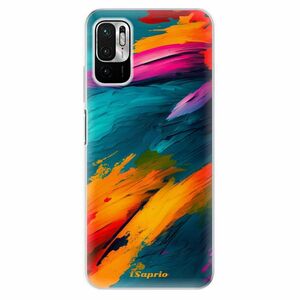 Odolné silikonové pouzdro iSaprio - Blue Paint - Xiaomi Redmi Note 10 5G obraz