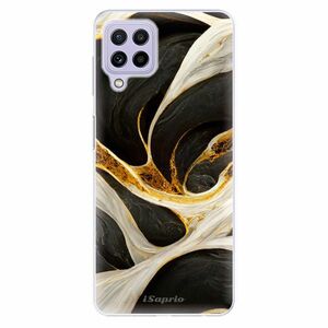 Odolné silikonové pouzdro iSaprio - Black and Gold - Samsung Galaxy A22 obraz