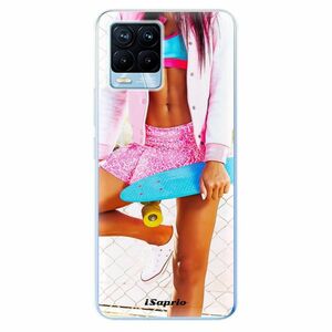 Odolné silikonové pouzdro iSaprio - Skate girl 01 - Realme 8 / 8 Pro obraz