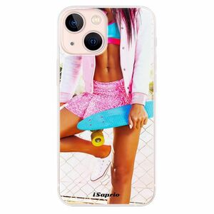 Odolné silikonové pouzdro iSaprio - Skate girl 01 - iPhone 13 mini obraz