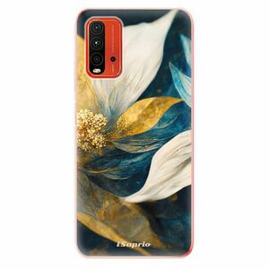 Odolné silikonové pouzdro iSaprio - Gold Petals - Xiaomi Redmi 9T obraz