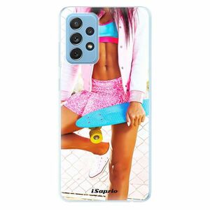 Odolné silikonové pouzdro iSaprio - Skate girl 01 - Samsung Galaxy A72 obraz