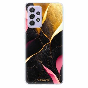 Odolné silikonové pouzdro iSaprio - Gold Pink Marble - Samsung Galaxy A52/A52 5G obraz