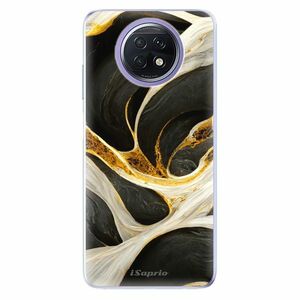 Odolné silikonové pouzdro iSaprio - Black and Gold - Xiaomi Redmi Note 9T obraz